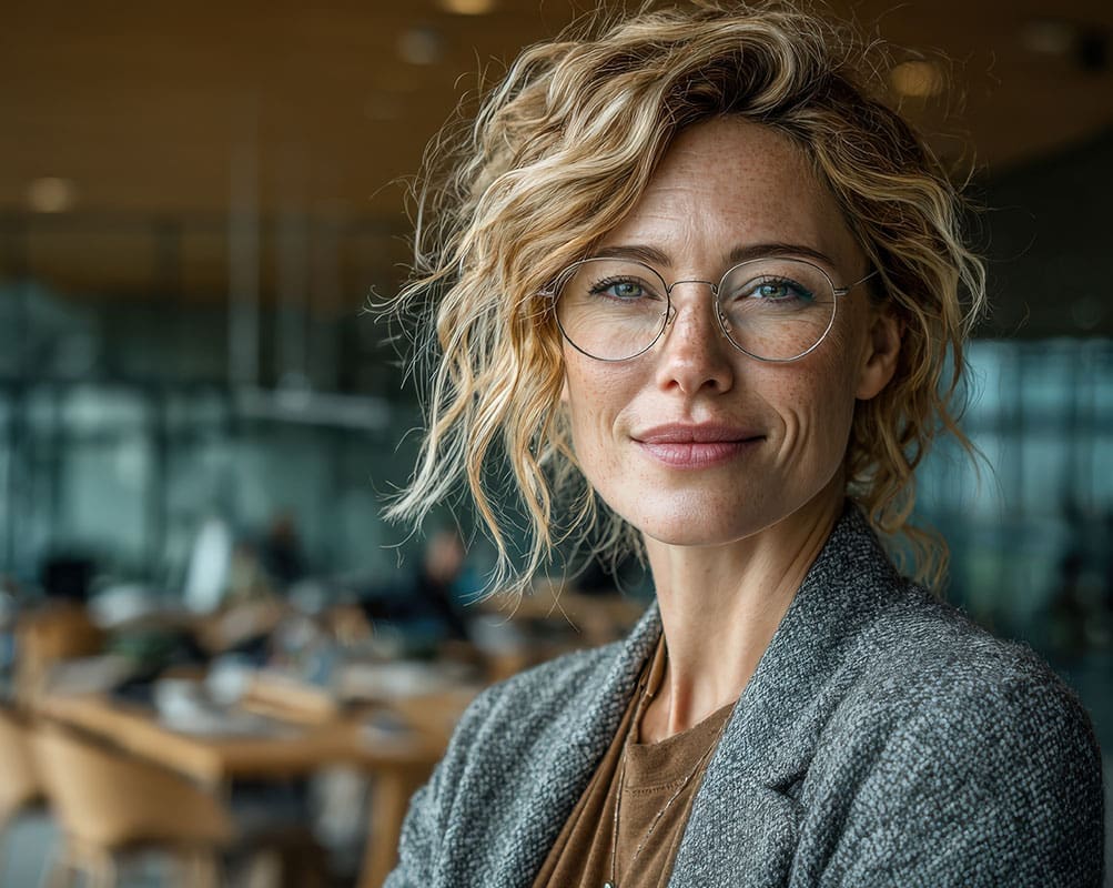 Confident businesswoman ready to take the next step in growing her business